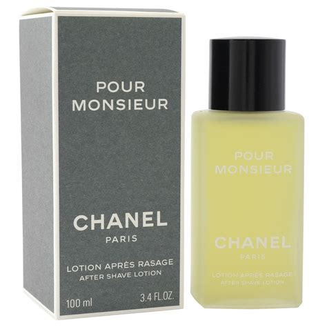 pour monsieur chanel 100ml|chanel pour monsieur after shave.